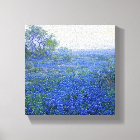 Een troebele dag canvas afdruk (Voorkant)