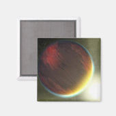 Een troebele Jupiter-achtige planeet die ronddraai Magneet (Voorkant / Achterkant)