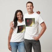 Een troebele Jupiter-achtige planeet die ronddraai T-shirt (Unisex)