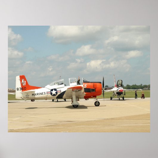 Een Trojaans paard T-28. Poster (Voorkant)