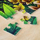 Een tropisch oerwoud legpuzzel (Zijkant)