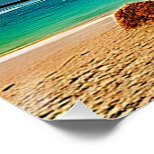 Een tropisch paradijs. perfect poster (Hoek)