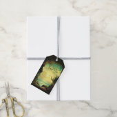 Een tropisch Zee vergeten Foto: Dank u Cadeaulabel (Met Touw)