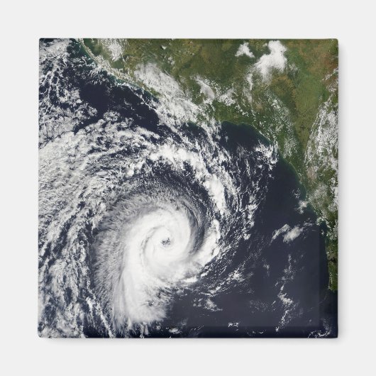 Een tropische cycloon magneet (Voorkant)