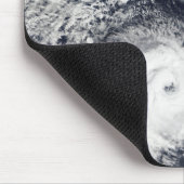 Een tropische cycloon muismat (Hoek)