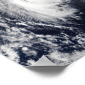 Een tropische cycloon poster (Hoek)