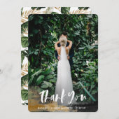 Een tropische foto met schilderijen (Voorkant / Achterkant)