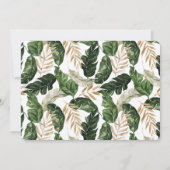 Een tropische foto met schilderijen (Achterkant)