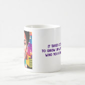 Een Trots Reis van Zelfbloeiend Koffiemok (Center)