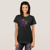 Een trotse HBCU Papa T-shirt (Voorkant volledig)