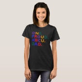 Een trotse HBCU-vader T-shirt (Voorkant volledig)