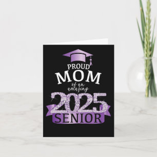 Een trotse moeder van een senior uit 2025 I Elegan Kaart