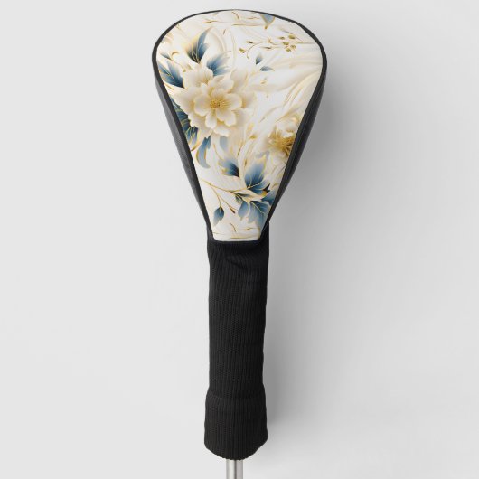 Een Trouw Bloem Serie Ontwerp 1 Golfheadcover (Voorkant)