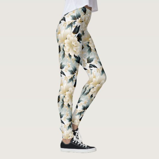 Een Trouw Bloem Serie Ontwerp 7 Leggings (Rechts)