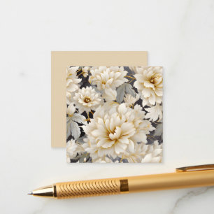 Een Trouw Bloemenserie Ontwerp 10 Informatiekaartje