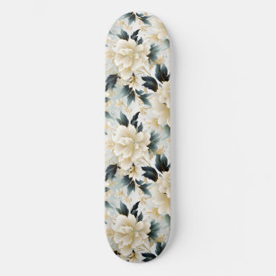 Een Trouw Bloemenserie Ontwerp 7 Persoonlijk Skateboard