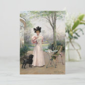 Een trouwe metgezel | Louise Abbéma (Staand voorkant)