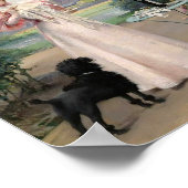 Een trouwe metgezel | Louise Abbéma Poster (Hoek)