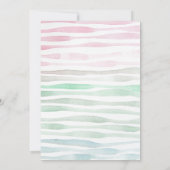 Een truc of drie! Schattigee Paarse Halloween 3e V Kaart (Achterkant)