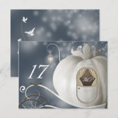 Een True Fairy Tale Table Number-kaart Briefkaart (Voorkant / Achterkant)