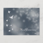 Een True Fairy Tale Table Number-kaart Briefkaart (Achterkant)