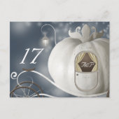 Een True Fairy Tale Table Number-kaart Briefkaart (Voorkant)