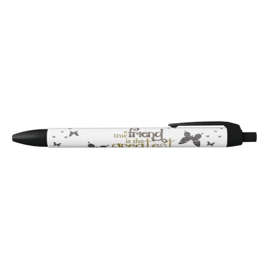 Een True Friend quote pen (Bovenkant)