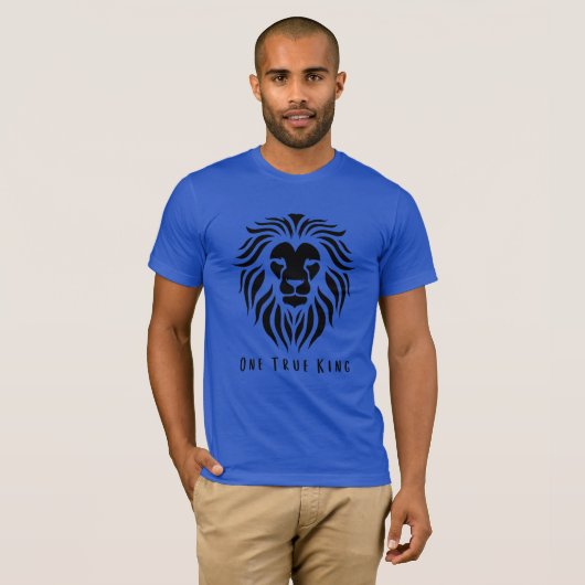 Eén True King T-Shirt (Voorkant volledig)