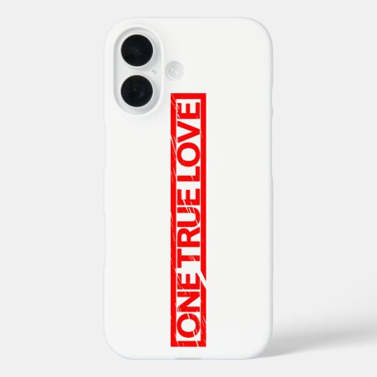 Eén True Love Stamp Case-Mate iPhone Case (Achterkant)