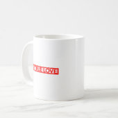 Eén True Love Stamp Koffiemok (Voorkant links)