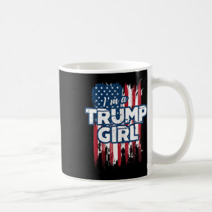 Een Trump Meisje Trump Pro President Donald Trump Koffiemok