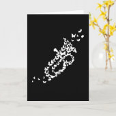 Een "Tuba Brass"-instrument met botervliegen Kaart (Gele Bloem)