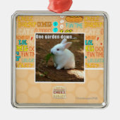 Één Tuin Down� Metalen Ornament (Voorkant)