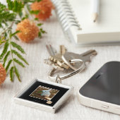 Één Tuin Down� Sleutelhanger (Zijkant)