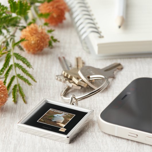 Één Tuin Down� Sleutelhanger (Zijkant)