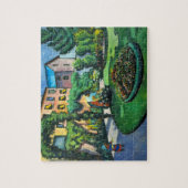 Een tuin, Gartenbild door August Macke, kunst Legpuzzel (Verticaal)