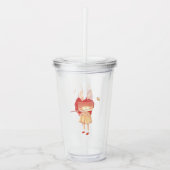 Een tuin in mijn hart acryl drinkbeker (Voorkant)