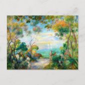Een tuin in Sorrento, August Renoir Briefkaart (Voorkant)