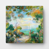 Een tuin in Sorrento, August Renoir Fotoplaat (Voorkant)