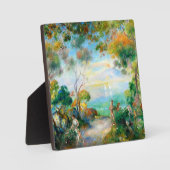 Een tuin in Sorrento, August Renoir Fotoplaat (Voorkant)