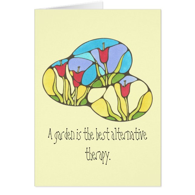 Een tuin is de beste therapie (Voorkant)