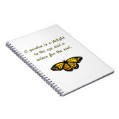 Een tuin is een wond notitieboek (Rechterzijde)