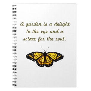 Een tuin is een wond notitieboek