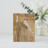 Een tuin van Albert Joseph Moore,  portret Briefkaart (Staand voorkant)