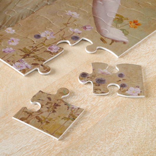 Een tuin van Albert Joseph Moore,  portret Legpuzzel (Zijkant)