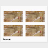 Een tuin van Albert Joseph Moore,  portret Rechthoekige Sticker (Vel)