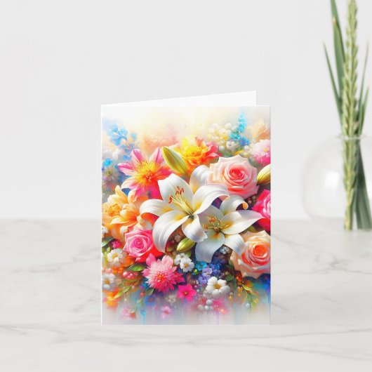 Een tuin van Amour Eternel, kaart voor iedereen (Voorkant)