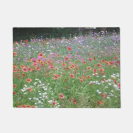"Een tuin van wilde bloemen!" Deurmat