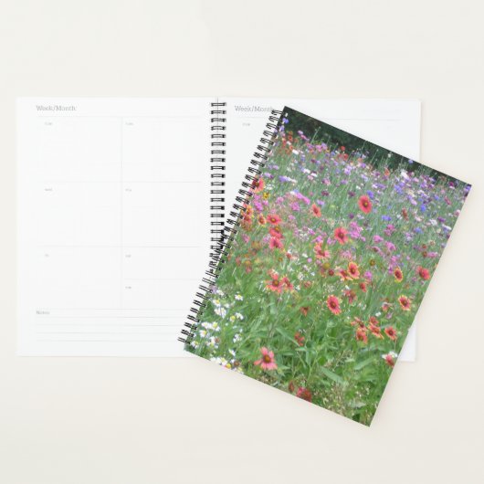 Een tuin van wilde bloemen planner (Display)