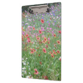 Een tuin van wilde bloemen Planner Klembord (Links)